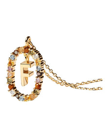 Letter F Multi Necklace