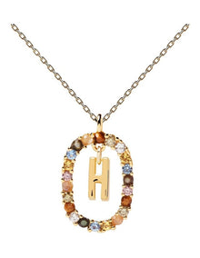 Letter H Multi Necklace