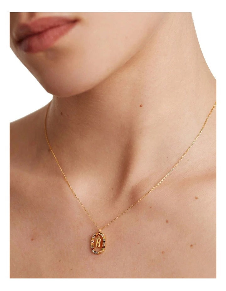 Letter H Multi Necklace