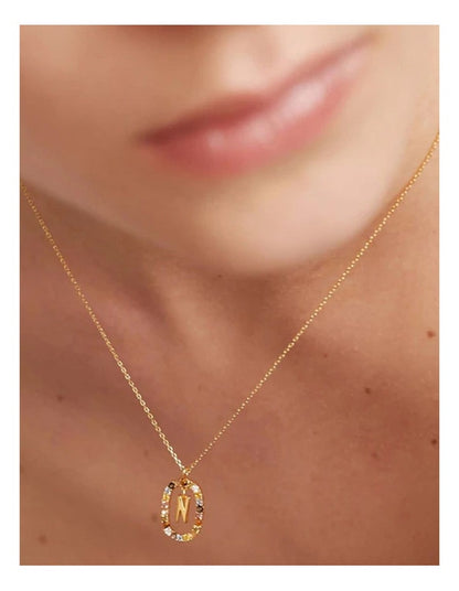 Letter N Multi Necklace