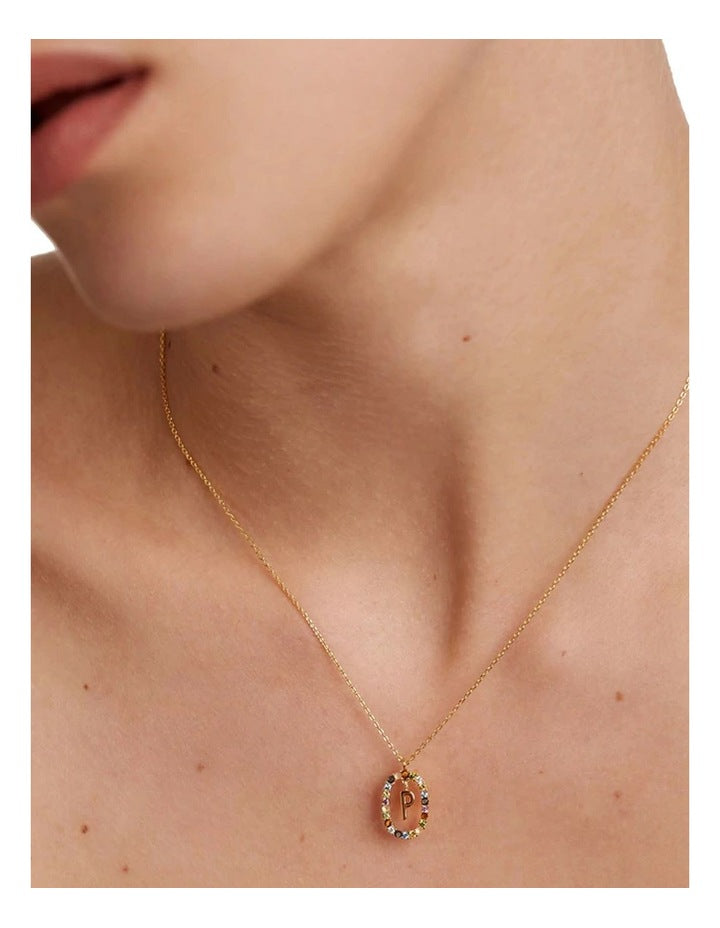 Letter P Multi Necklace