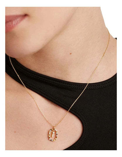 Letter T Multi Necklace