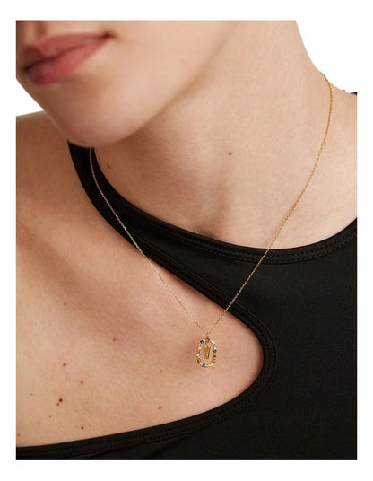 Letter V Multi Necklace