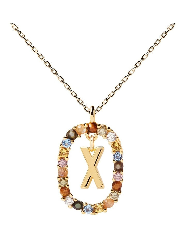 Letter X Multi Necklace