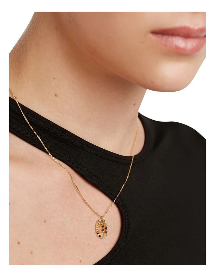 Letter X Multi Necklace