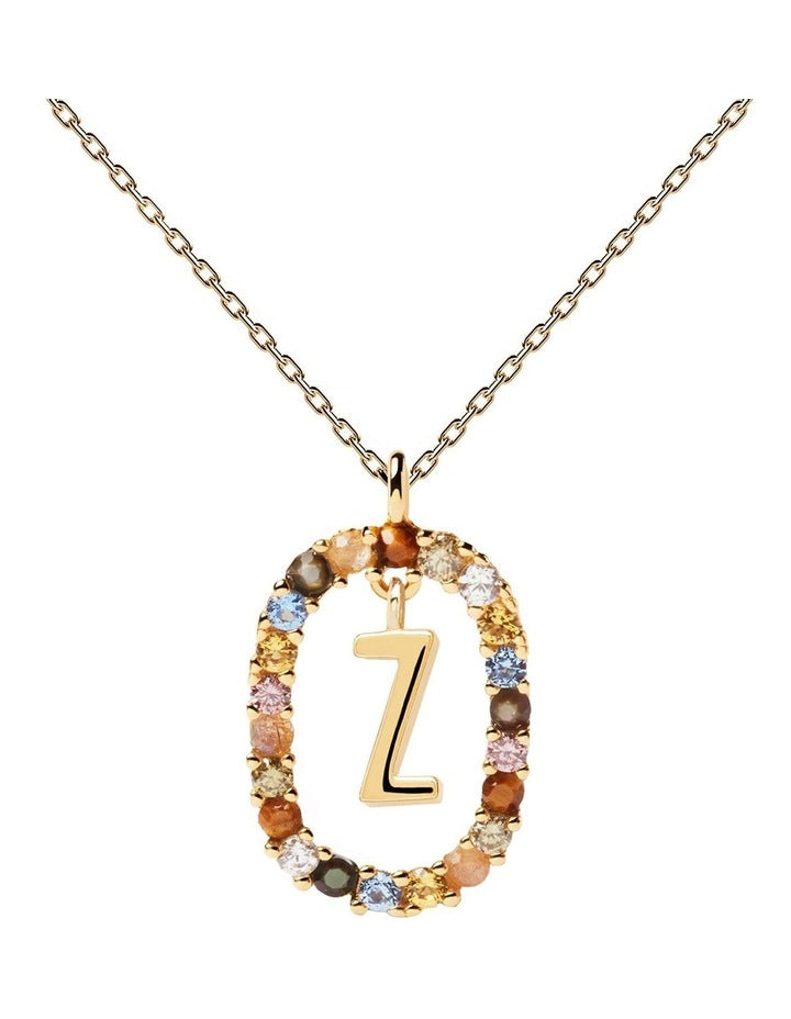 Letter Z Multi Necklace