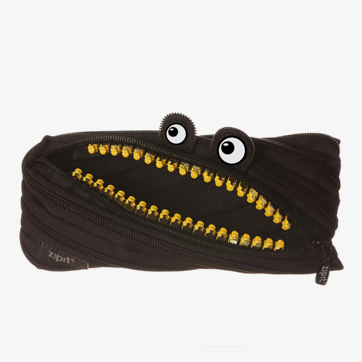 ZIPIT Monster Pencil Case Black Stationary 3yrs+