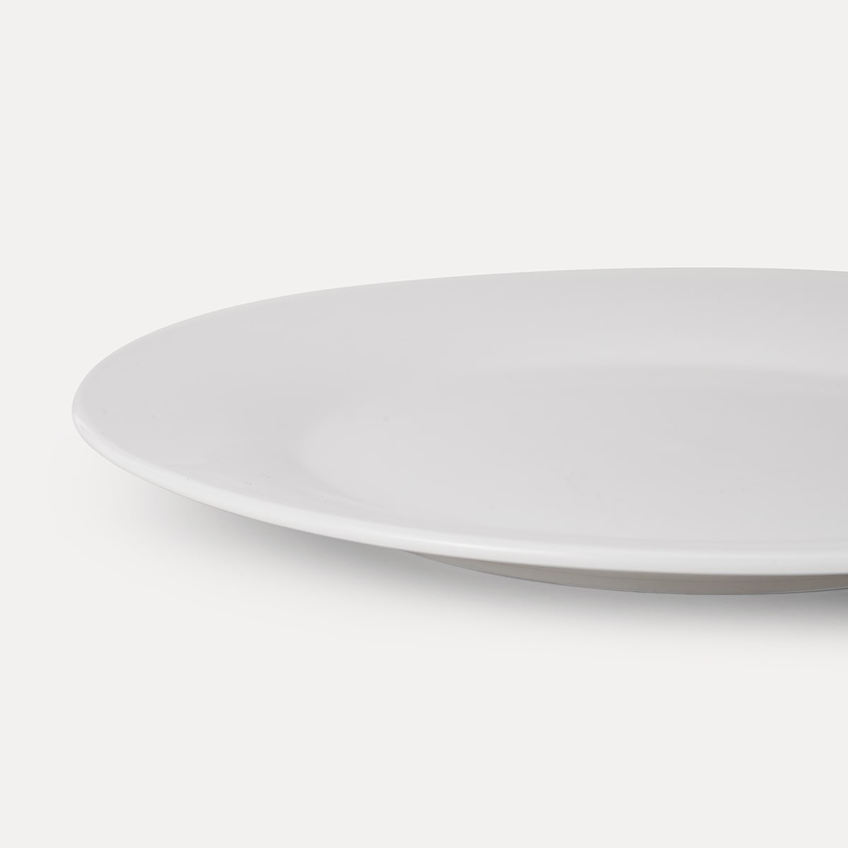 White Dinner Plate