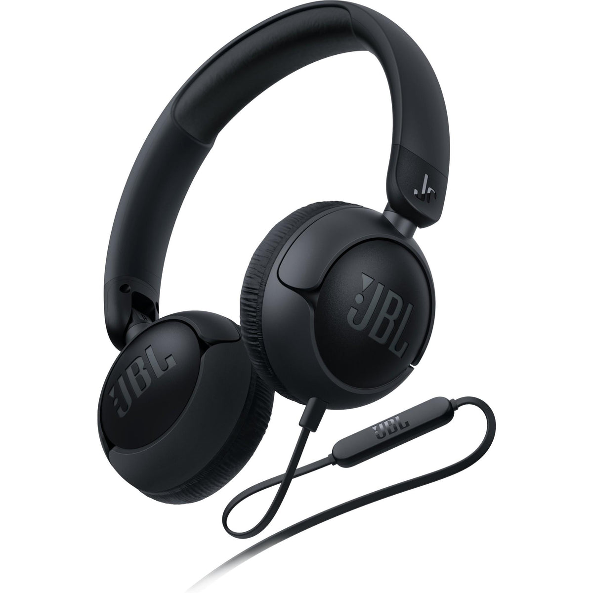 JBL JR320 Kids Wired On-Ear Headphones USB-C (Black)