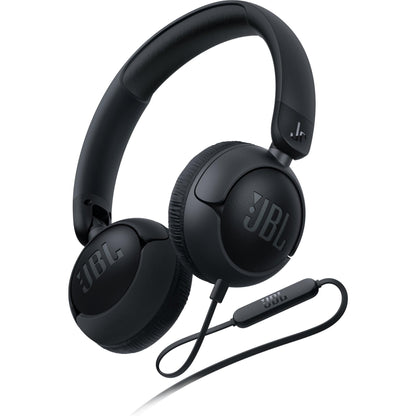 JBL JR320 Kids Wired On-Ear Headphones USB-C (Black)