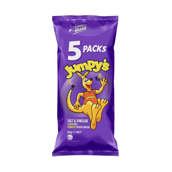 JUMPYS MULTIPACKS S & V  5 PACK 90 GRAM