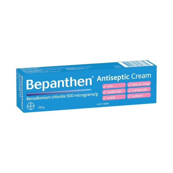 BEPANTHEN ANTISEPTIC SOOTHING CREAM 100G