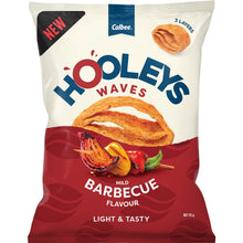 Calbee Hooleys Waves Mild Barbecue Flavour 95g