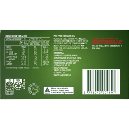 Bega Cheddar Cheese Block 500g