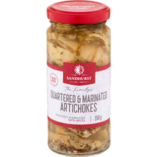 Sandhurst Quartered & Marinated Artichockes 250g