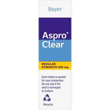 Aspro Clear Pain Relief Soluble Tablets 24 pack
