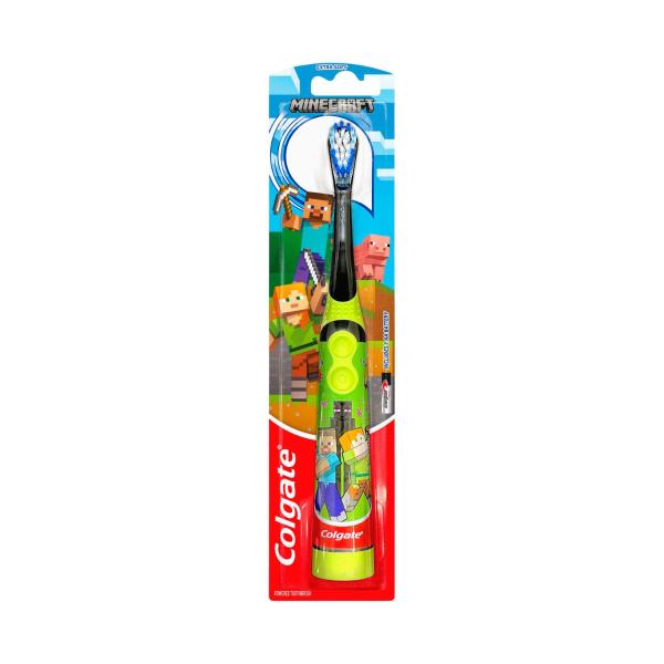 COLGATE TOOTHBRUSH KIDS MINECRAFT BATTERY POWERED 1 PACK