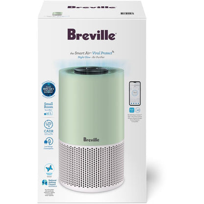 Breville the Smart Air™ Viral Protect Night Glow Purifier (Soft Sage)