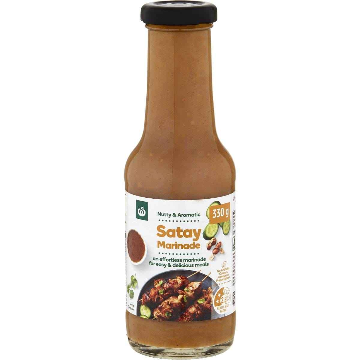 Woolworths Satay Marinade 330g