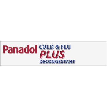 Panadol Cold and Flu Plus Decongestant Paracetamol 500mg 16 pack