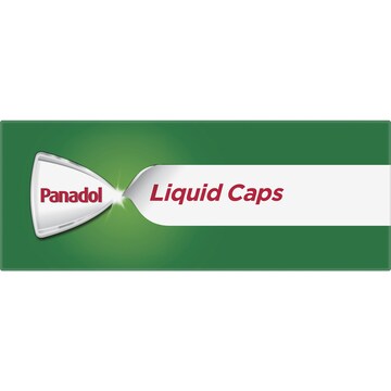 Panadol Liquid Capsules With Paracetamol 500mg 16 pack