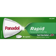 Panadol Rapid For Fast Pain Relief With Paracetamol 500mg 16 pack