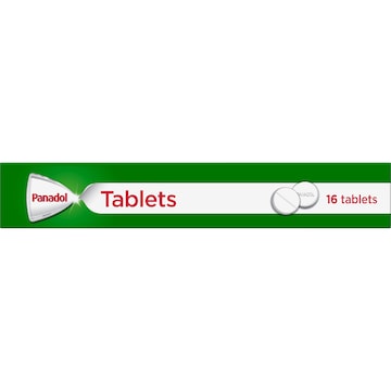 Panadol Tablet With Paracetamol For Fast Pain Relief 500mg 16 pack