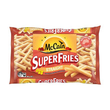MCCAINS SUPERFRIES FROZEN POTATO CHIPS:STRAIGHT CUT:.:900 GRAM