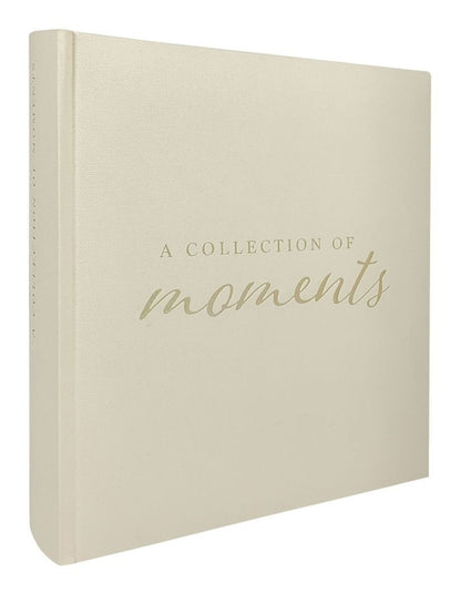 A Collection Of Moments Slip-in 500 Capacity 4x6 Photo Album in Cream
