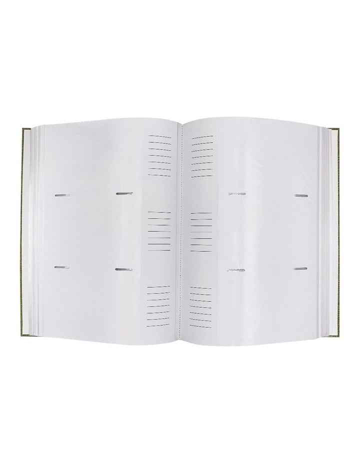 Plush Linen Photo Album 300 Photo Capacity in Duck Egg Green