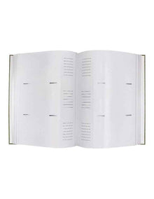 Plush Linen Photo Album 300 Photo Capacity in Duck Egg Green