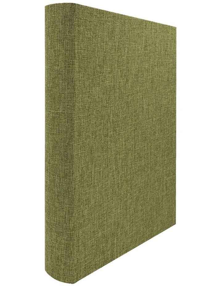 Plush Linen Photo Album 300 Photo Capacity in Duck Egg Green