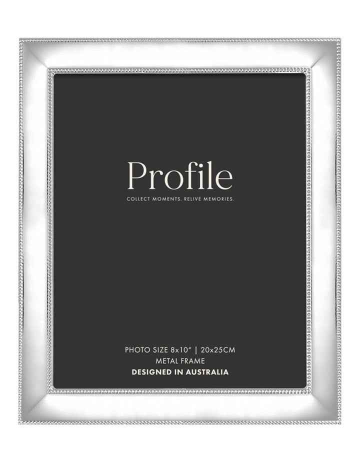 Romance Metal Photo Frame 8x10" in Silver