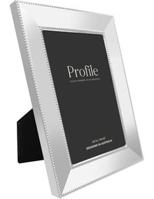 Romance Metal Photo Frame 8x10" in Silver