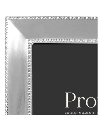 Romance Metal Photo Frame 8x10" in Silver
