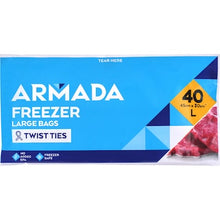 Armada Freezer Bags Large 40 pack