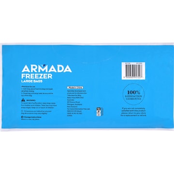 Armada Freezer Bags Large 40 pack