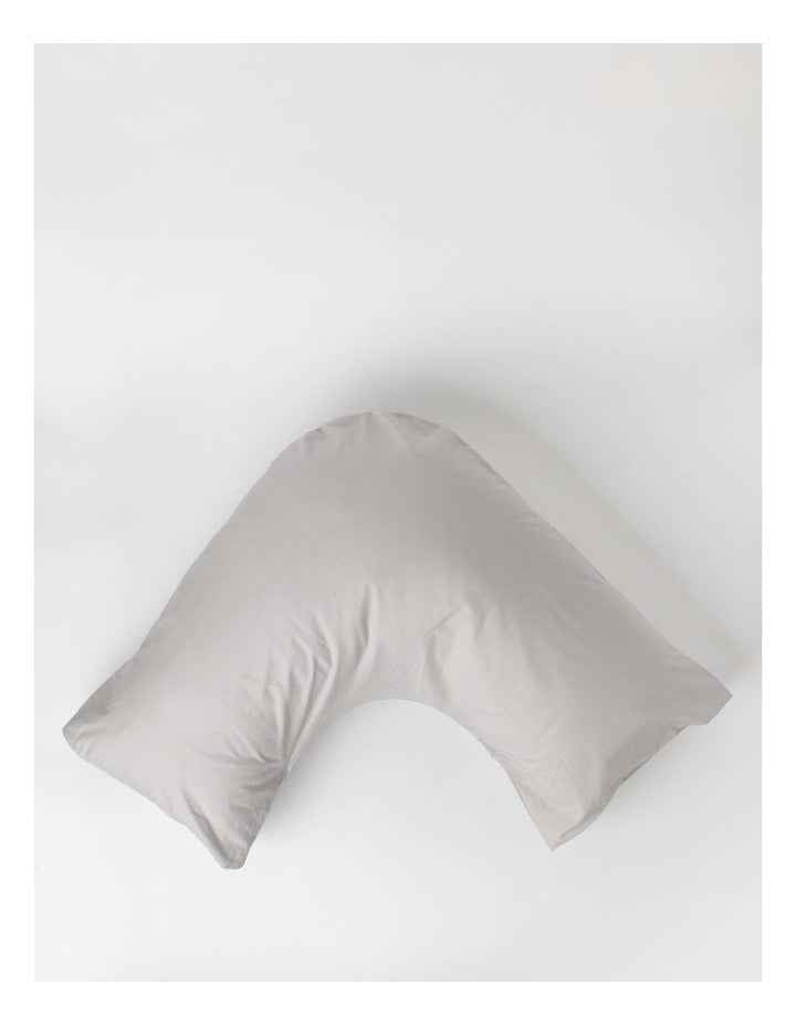 300TC Australian Superfine Cotton U-Shaped Pillowcase in Silver