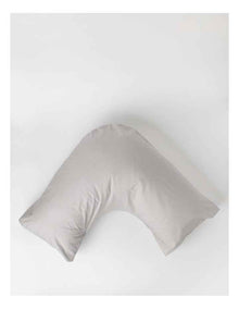 300TC Australian Superfine Cotton U-Shaped Pillowcase in Silver
