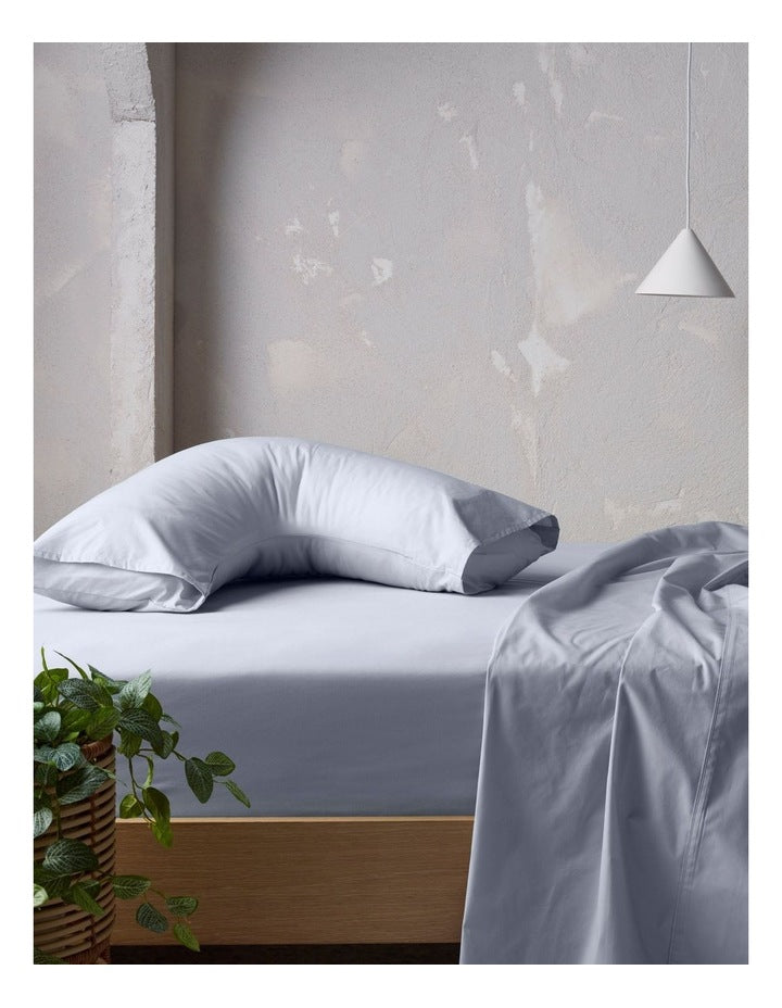 300TC Australian Superfine Cotton U-Shaped Pillowcase in Blue