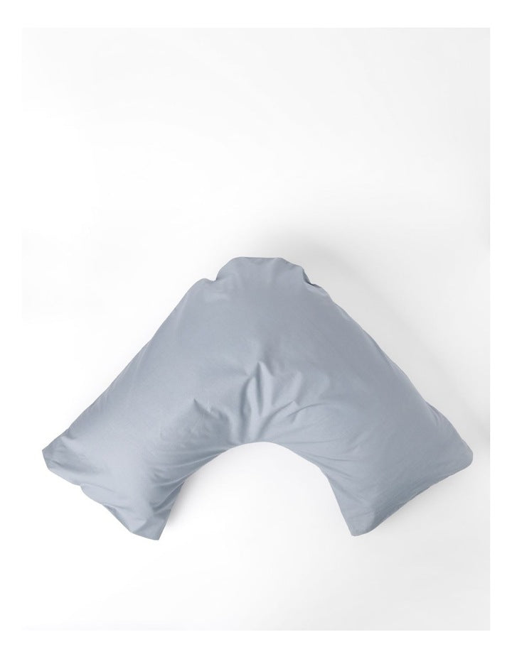 300TC Australian Superfine Cotton U-Shaped Pillowcase in Blue