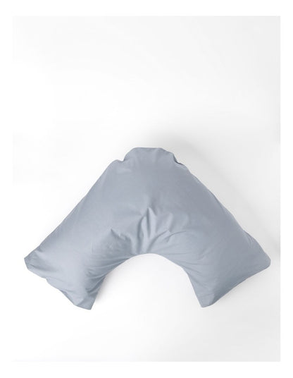 300TC Australian Superfine Cotton U-Shaped Pillowcase in Blue