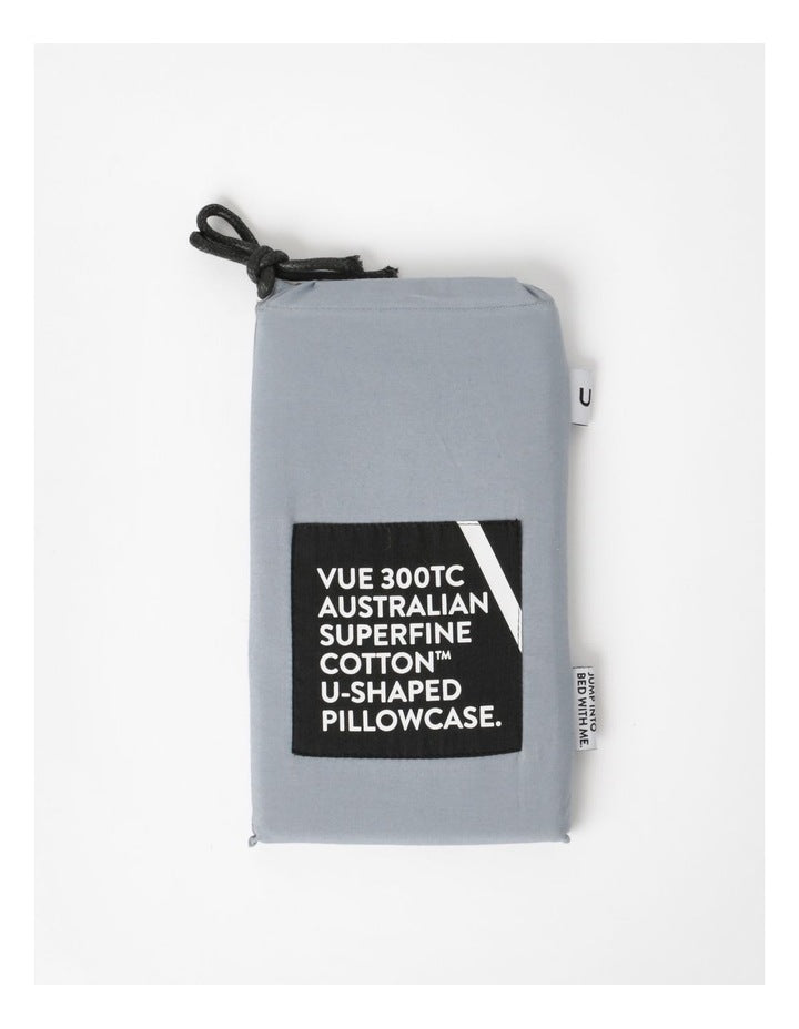300TC Australian Superfine Cotton U-Shaped Pillowcase in Blue