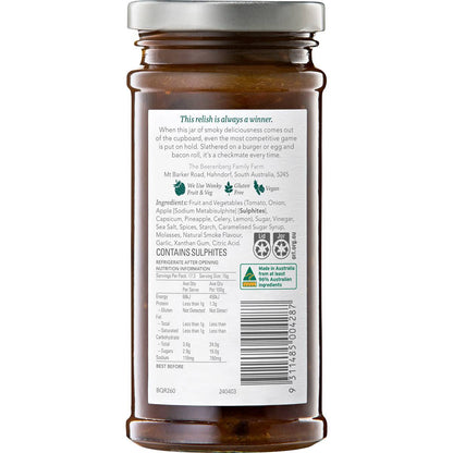 Beerenberg Smoky BBQ Relish 260g