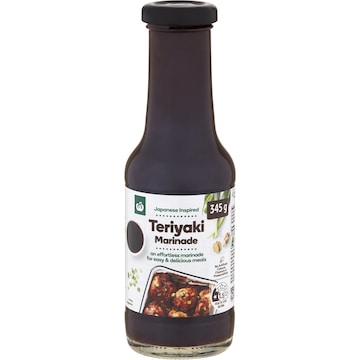 Woolworths Teriyaki Marinade 345g