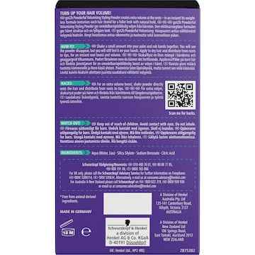 got2b Powderful Volumising Hair Styling Powder 10g