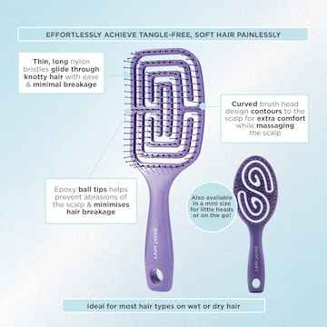 Lady Jayne Flexi Glide Hair Brush Large each