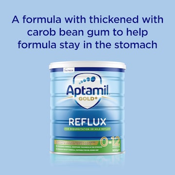 Aptamil Gold+ Reflux Baby Infant Formula From 0-12 Months 900g
