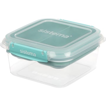 Sistema To Go Rectangle Stax Food Container Assorted 1.15L each