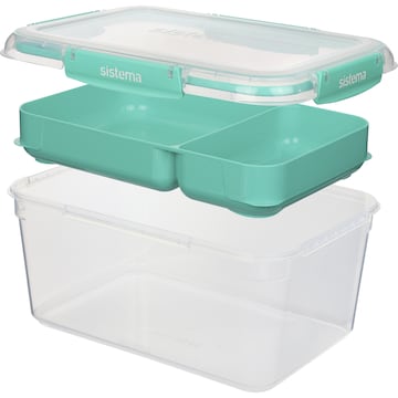 Sistema To Go Rectangle Stax Food Container Assorted 2.2L each